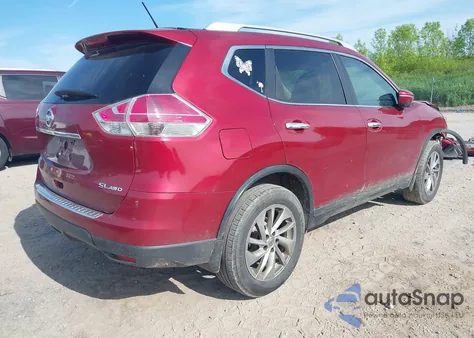 2015 Nissan Rogue S/Sl/Sv из США, поврежденный, VIN 5N1AT2MV1FC784656